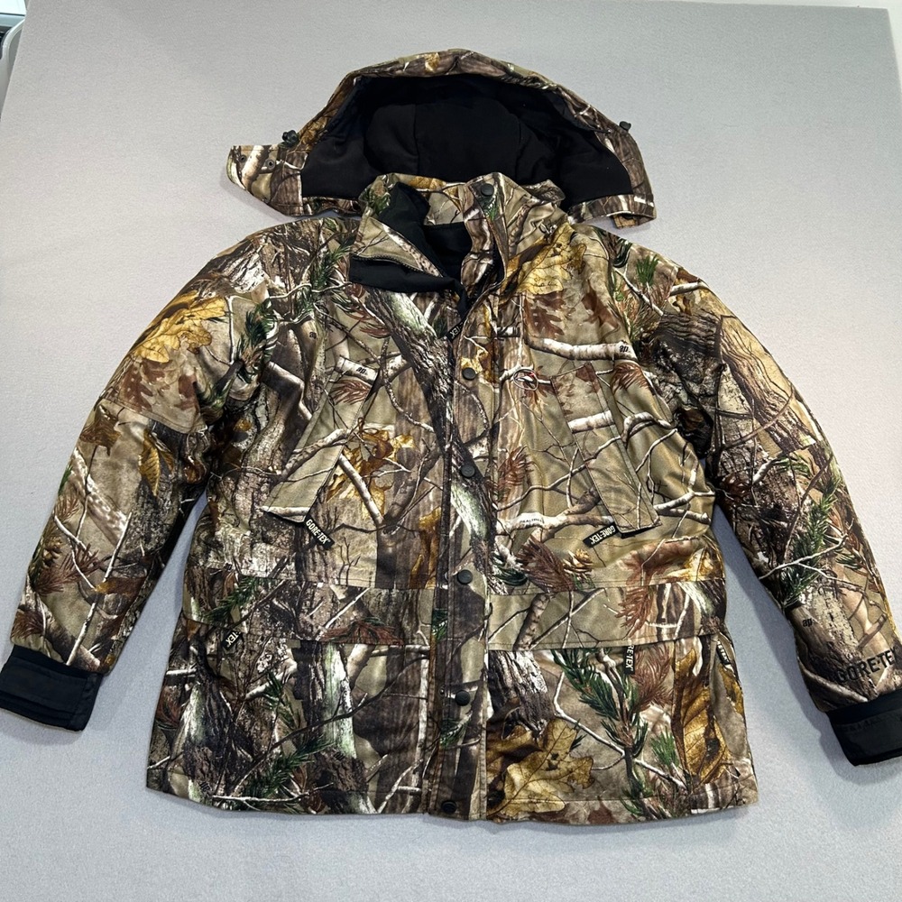 RedHead Hunting Jacket Mens Medium Camo Gore-Tex Extreme Elements 4in1 RHMT065J